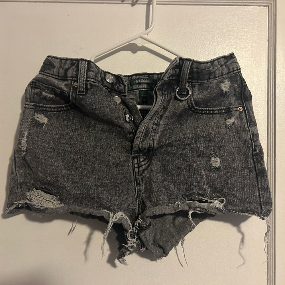 Black Booty Shorts